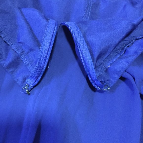 OSOS Size 6 Ladies Blue Pleated Skirt - Picture 6 of 10